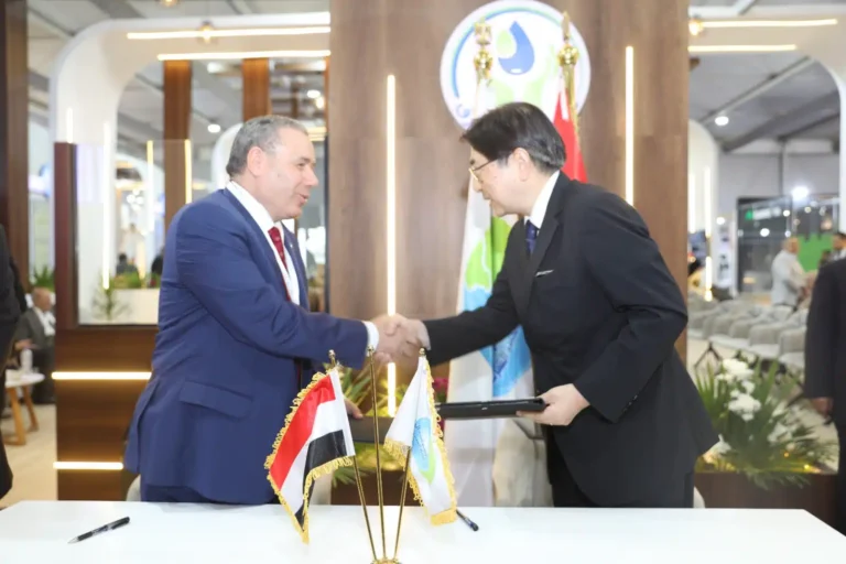 Signing of Memorandum of Understanding Between the Holding Company for Water and Wastewater and the Arab-Japanese Membranes Company